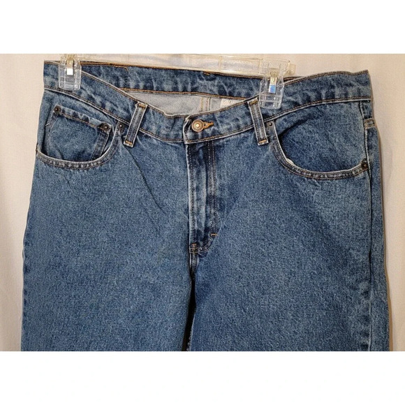 Jordache Blue Label Womens Straight Leg Denim Jeans Size 15/16 Vintage NWOT - Picture 2 of 6